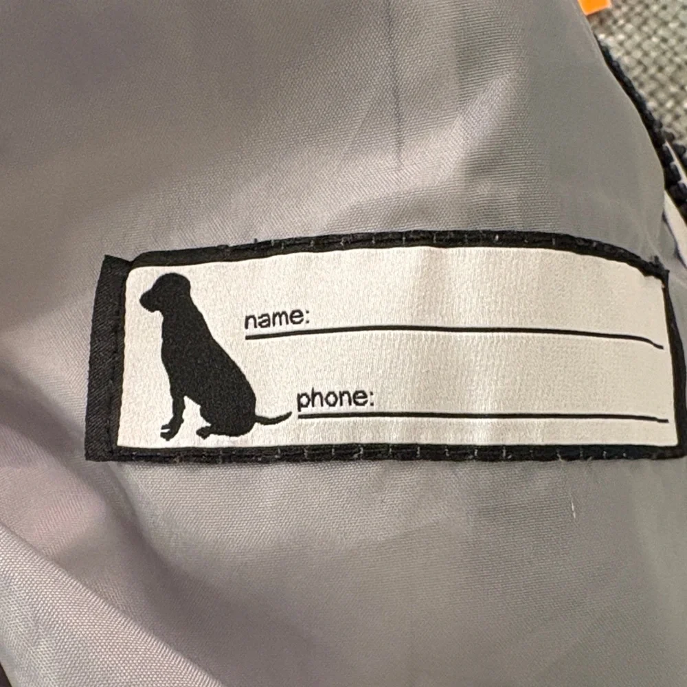 Eddie Bauer Black and White Hooded Jacket